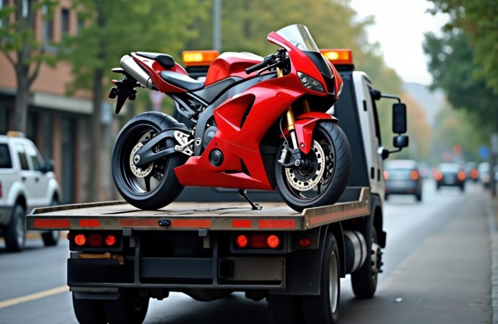 Motorcycle Towing in Mesquite, TX
